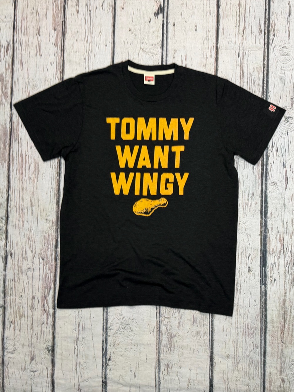 Tommy Want Wingy Tommy Boy Homage Crewneck Retro Hollywood Tshirt